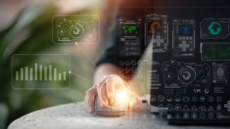 ai-delegation-small-business-image-3 Delegation for small business shown as choosing ai tools on a dashboard